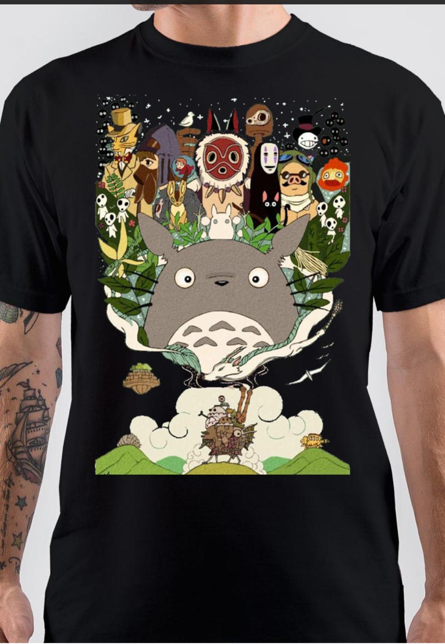 Hayao Miyazaki T-Shirt Hoodie, Sweatshirt | CoreVibeTees.com