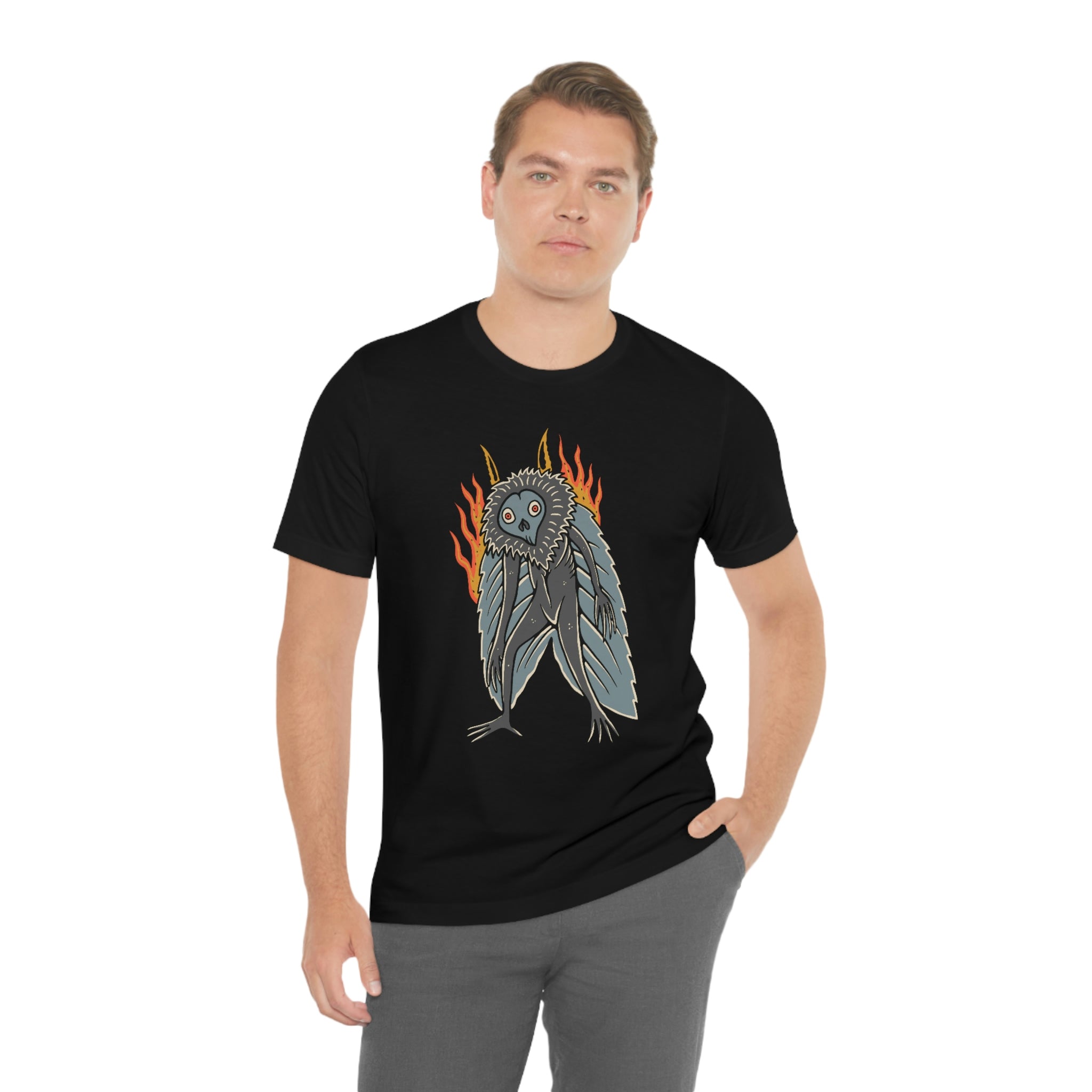 Mothman Tee Hoodie, Sweatshirt | CoreVibeTees.com (Image 5)