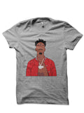 21 Savage Minimalist Grey T-Shirt Hoodie, Sweatshirt | CoreVibeTees.com