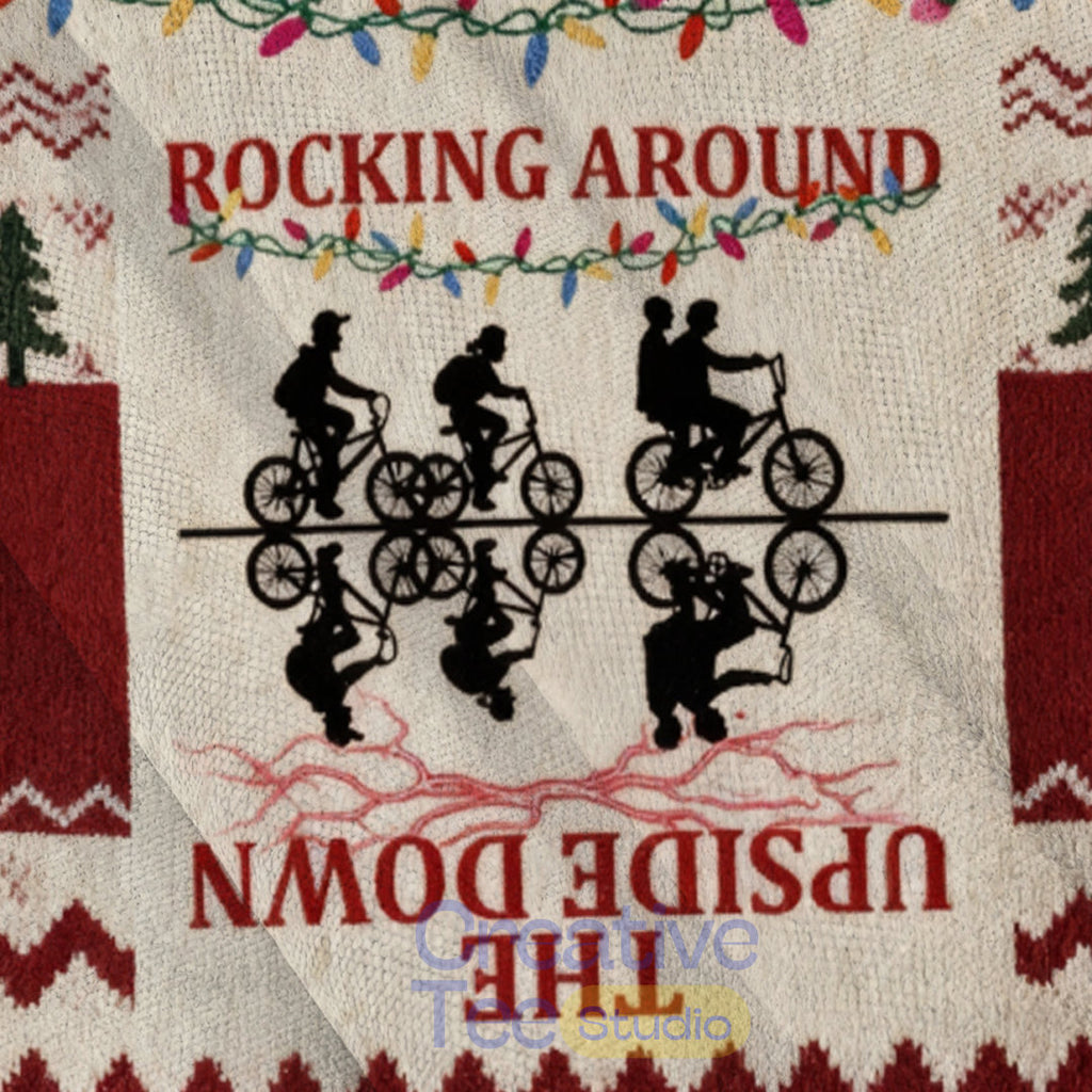 Rocking Around The Upside Down Ugly Christmas Sweater