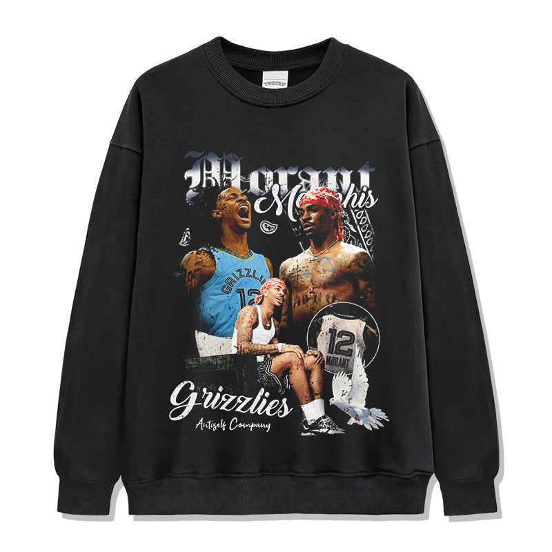 Ja Morant Sweatshirt NBA 2024 Style005 T-Shirts, Hoodie | CoreVibeTees.com (Image 4)