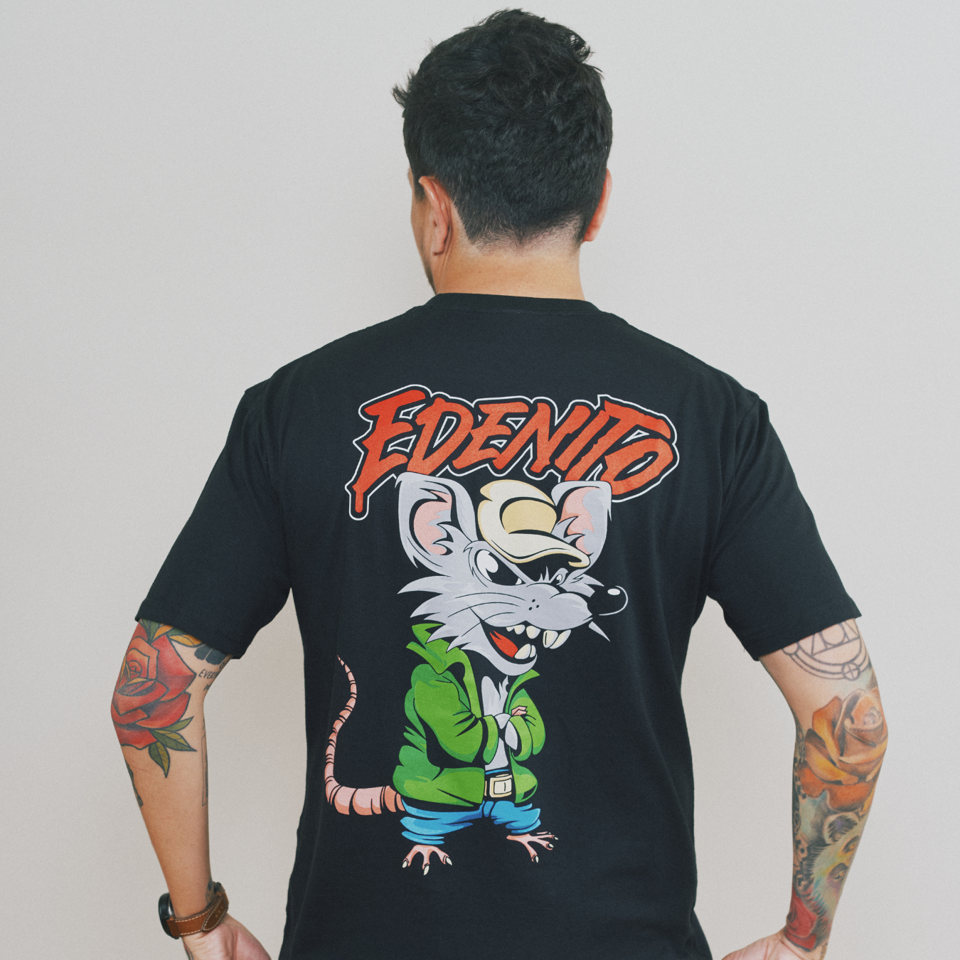 Escuela De Nada - Edenito Black Tee Hoodie, Sweatshirt | CoreVibeTees.com (Image 3)