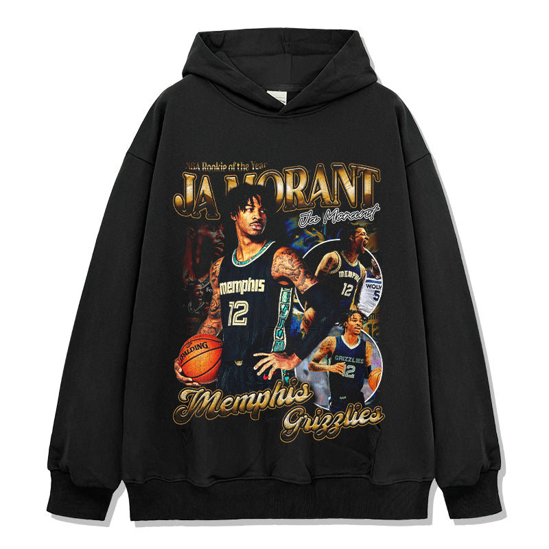 Ja Morant HOODIE NBA 2024 Style001 T-Shirts, Sweatshirt | CoreVibeTees.com (Image 2)