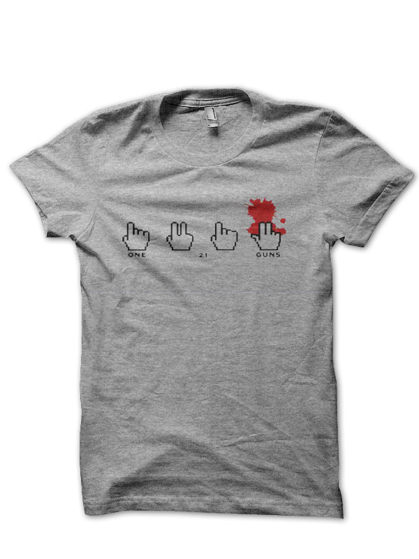One 21 Guns Half Sleeve T-Shirt Hoodie, Sweatshirt | CoreVibeTees.com