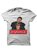 21 Savage White T-Shirt Style001 Hoodie, Sweatshirt | CoreVibeTees.com