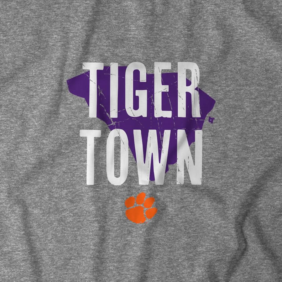 Clemson Tigers Hometown Tee: Tiger Town Hoodie, Sweatshirt | CoreVibeTees.com (Image 2)