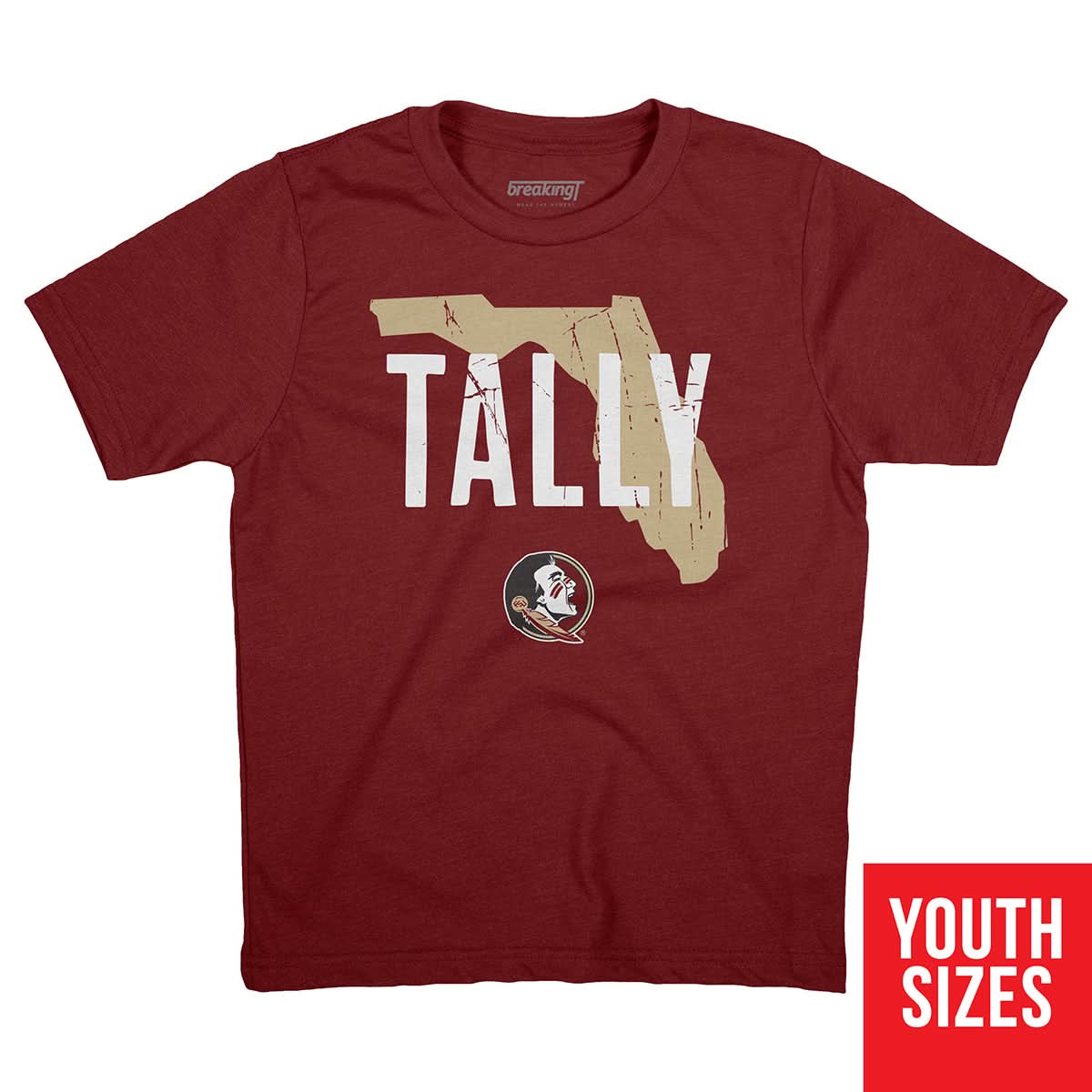 Florida State Seminoles Hometown Tee: Tally Hoodie, Sweatshirt | CoreVibeTees.com (Image 2)