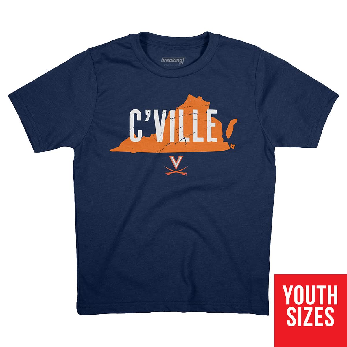 Virginia Cavaliers Hometown Tee: C'Ville Hoodie, Sweatshirt | CoreVibeTees.com (Image 3)