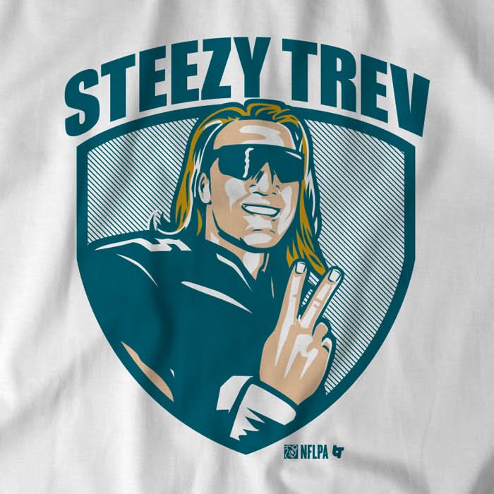 Trevor Lawrence: Steezy Trev T-Shirts, Hoodie, Sweatshirt | CoreVibeTees.com (Image 4)