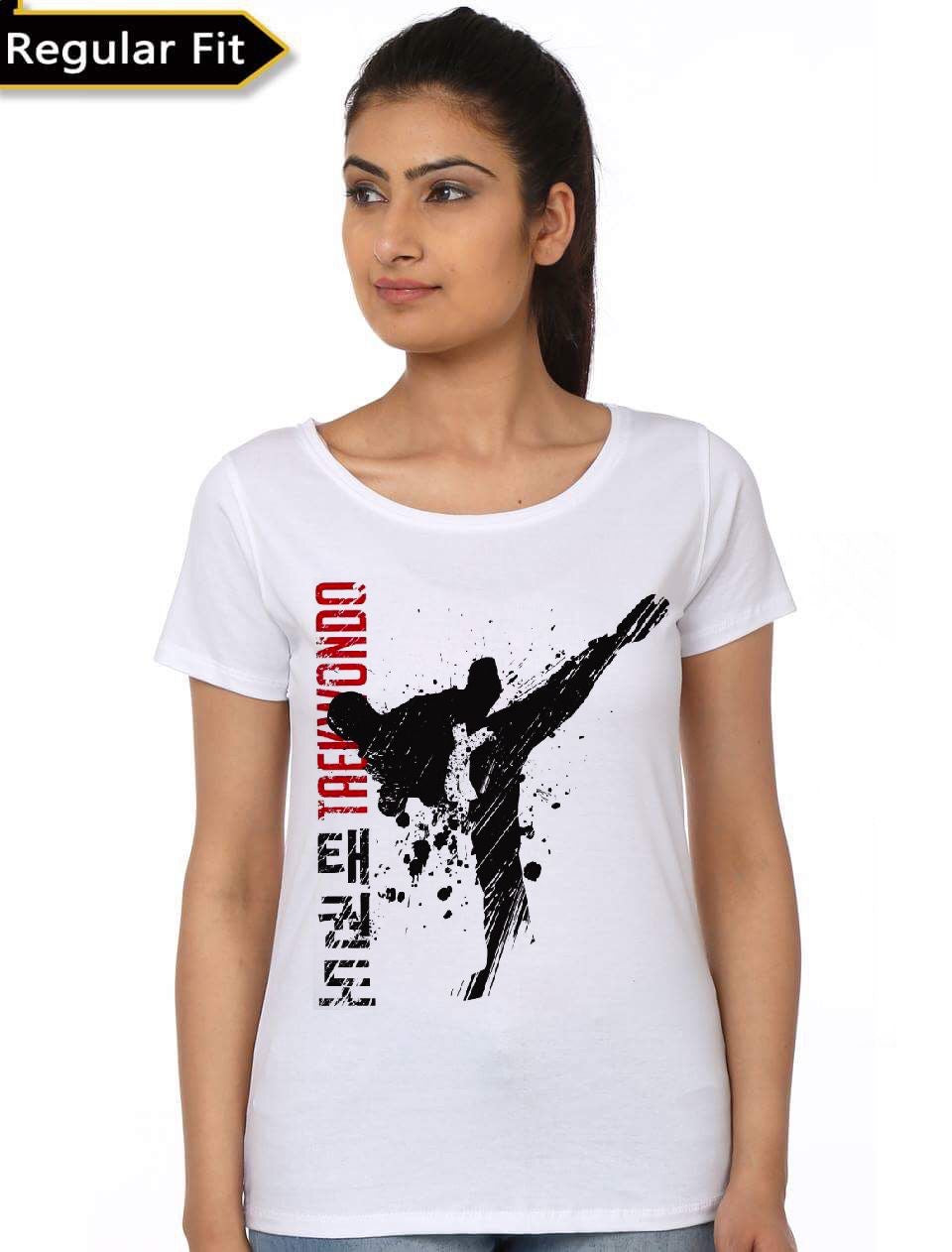 Taekwondo White T-Shirt Hoodie, Sweatshirt | CoreVibeTees.com