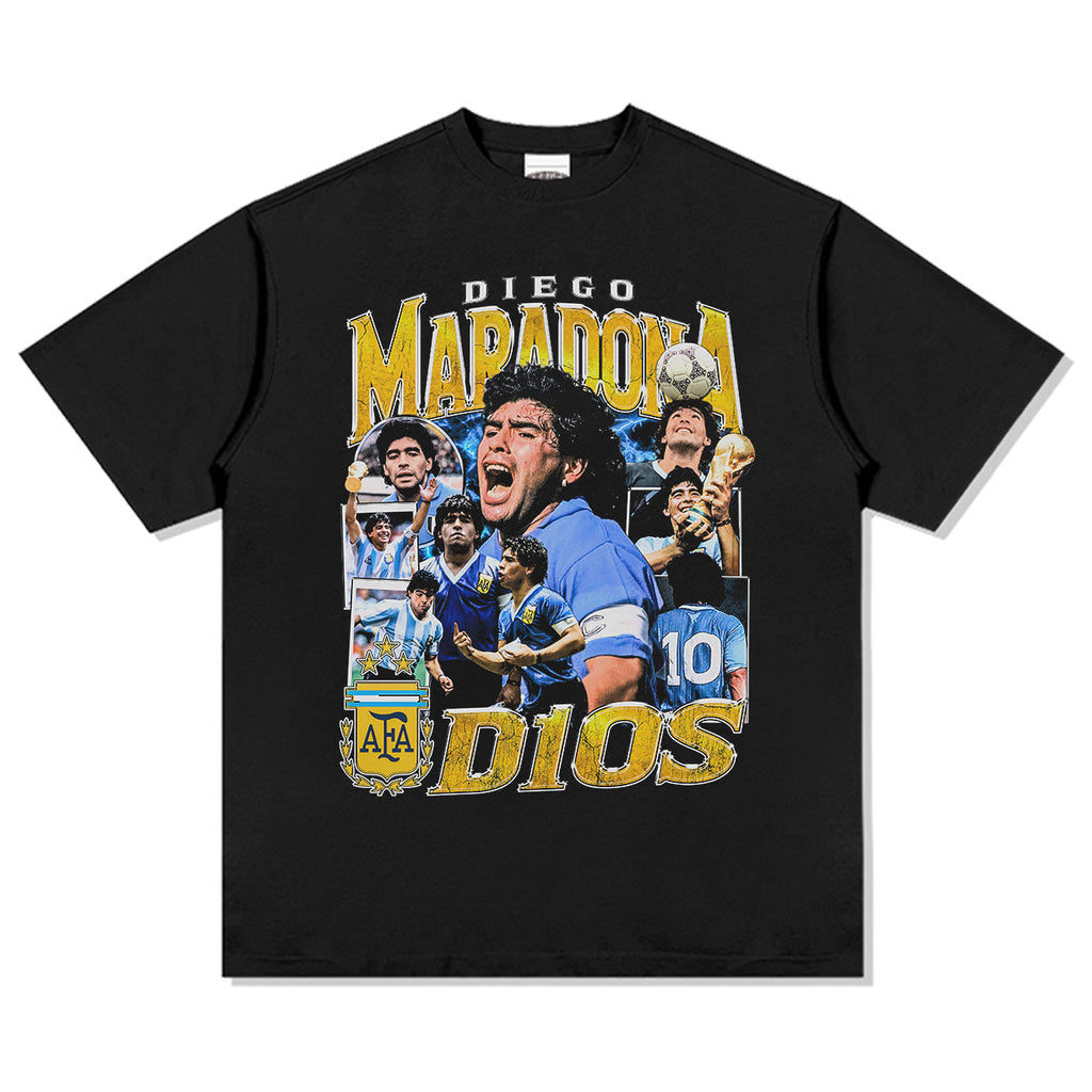 DIEGO MARADONA TEE 2024 Hoodie, Sweatshirt | CoreVibeTees.com (Image 1)