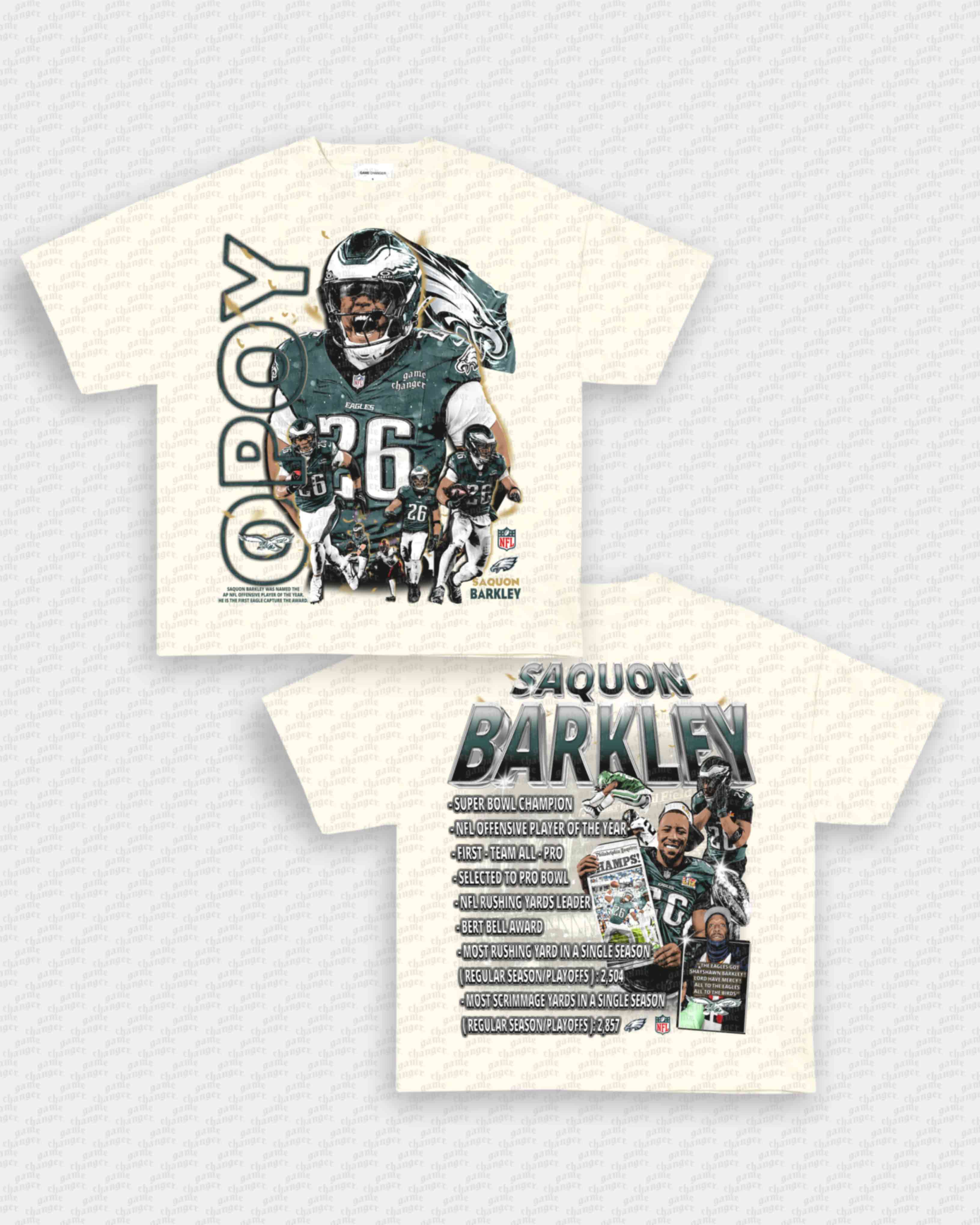 24-25 SAQUON TEE - [DS] Hoodie, Sweatshirt | CoreVibeTees.com (Image 2)