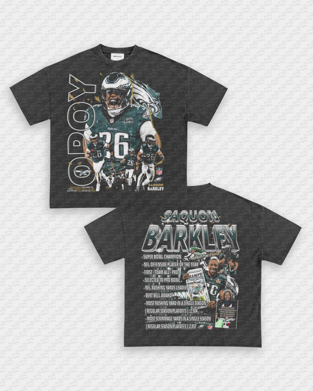 24-25 SAQUON TEE - [DS] Hoodie, Sweatshirt | CoreVibeTees.com (Image 4)