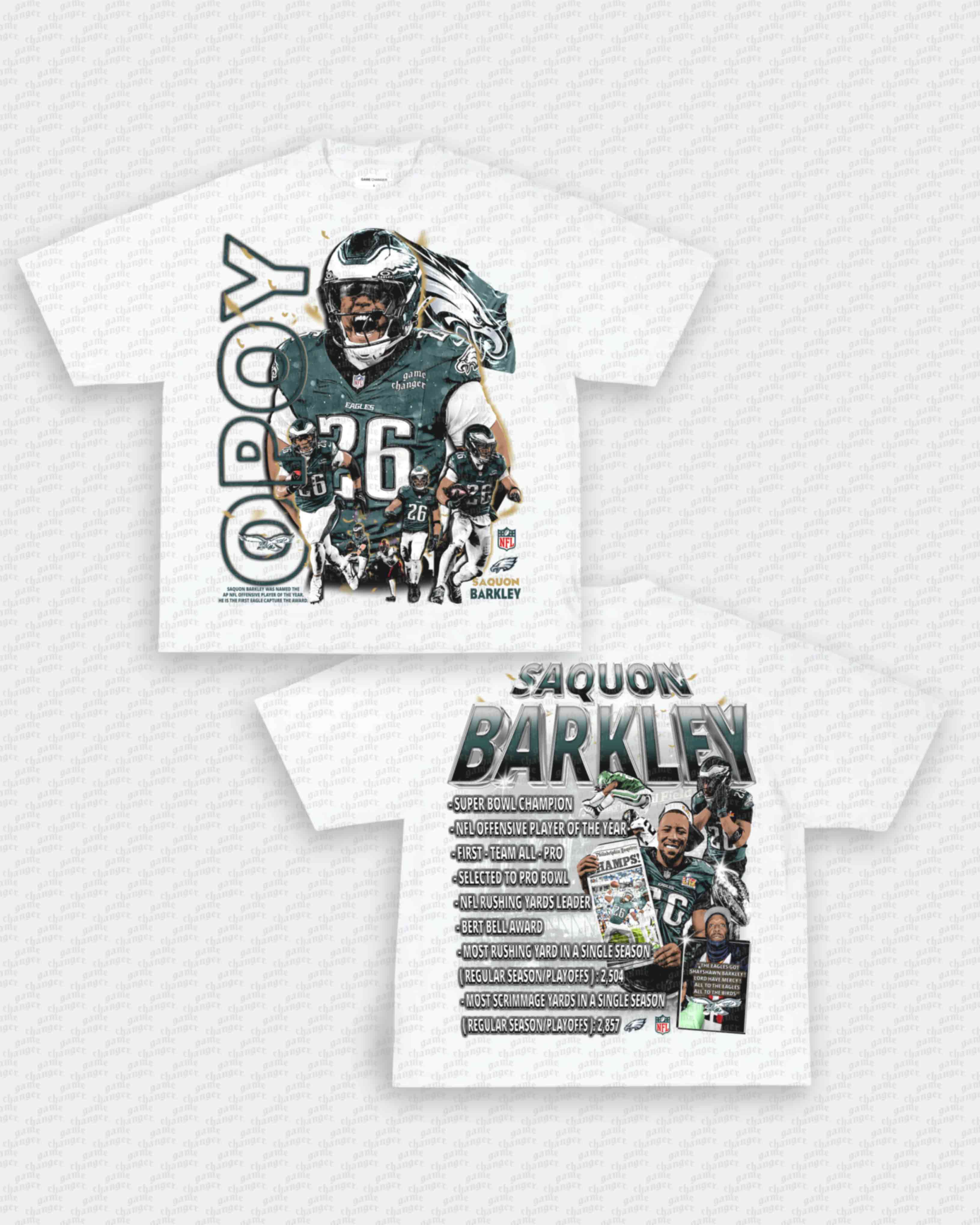 24-25 SAQUON TEE - [DS] Hoodie, Sweatshirt | CoreVibeTees.com (Image 3)