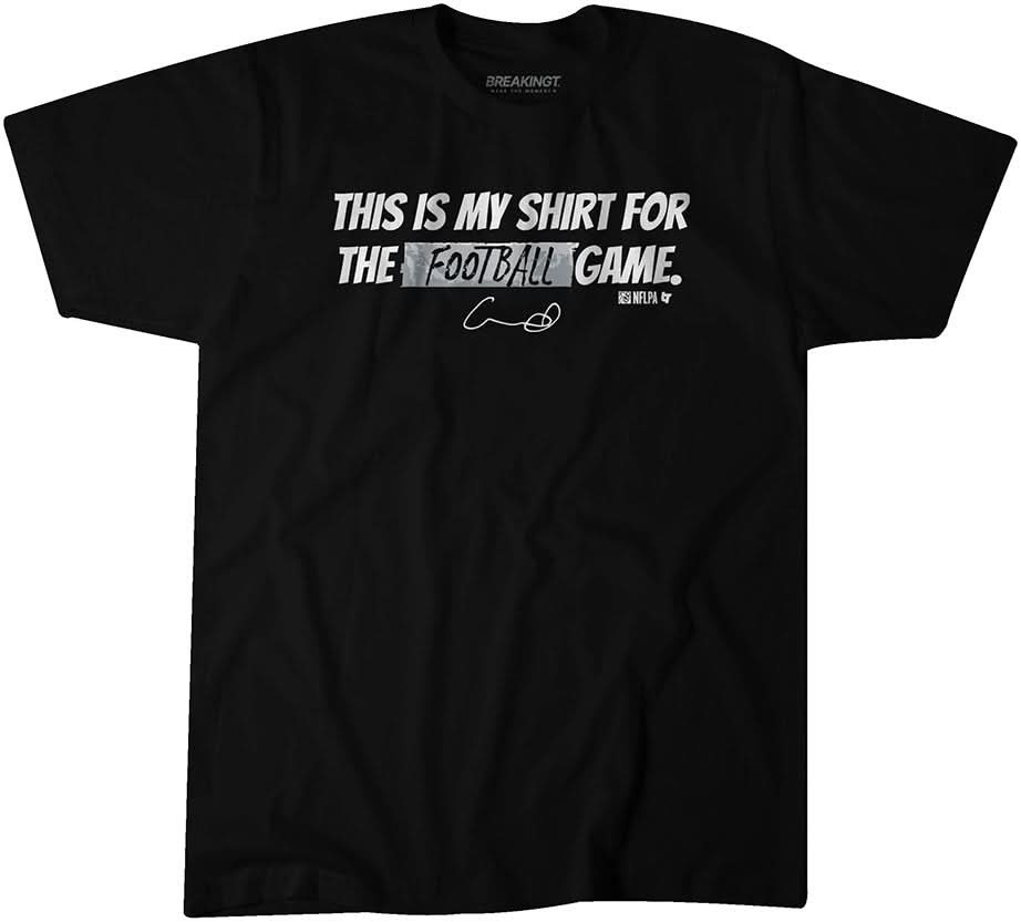 Creed Humphrey: This Is My Shirt for the Football Game Hoodie, Sweatshirt | CoreVibeTees.com (Image 1)