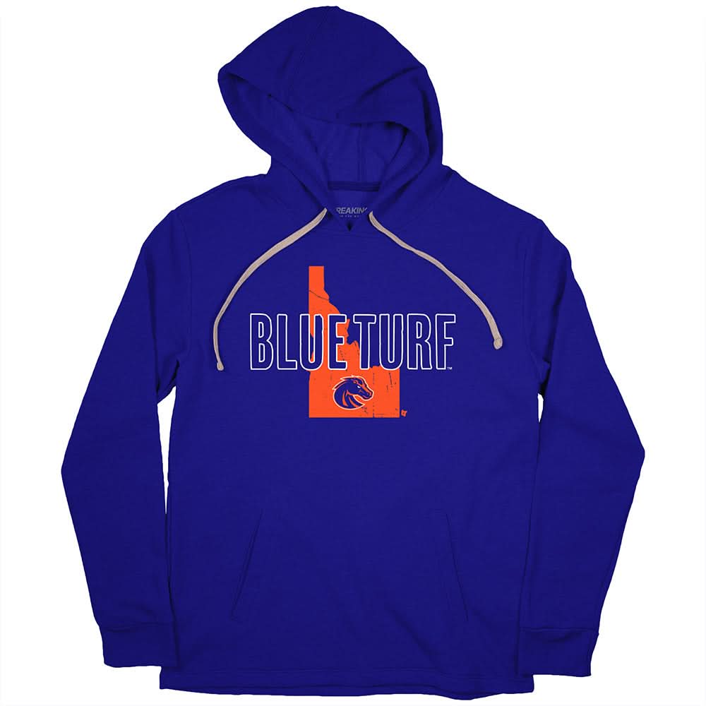 Boise State Hometown Tee: Blue Turf Hoodie, Sweatshirt | CoreVibeTees.com (Image 2)