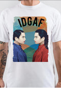 Dua Lipa IDGAF T-Shirt Hoodie, Sweatshirt | CoreVibeTees.com
