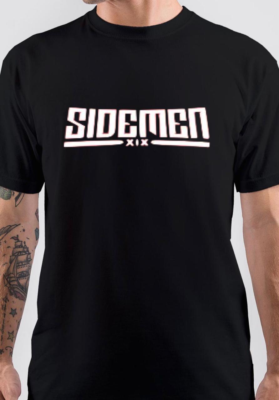 Sidemen Black Tshirt Style001 Hoodie, Sweatshirt | CoreVibeTees.com
