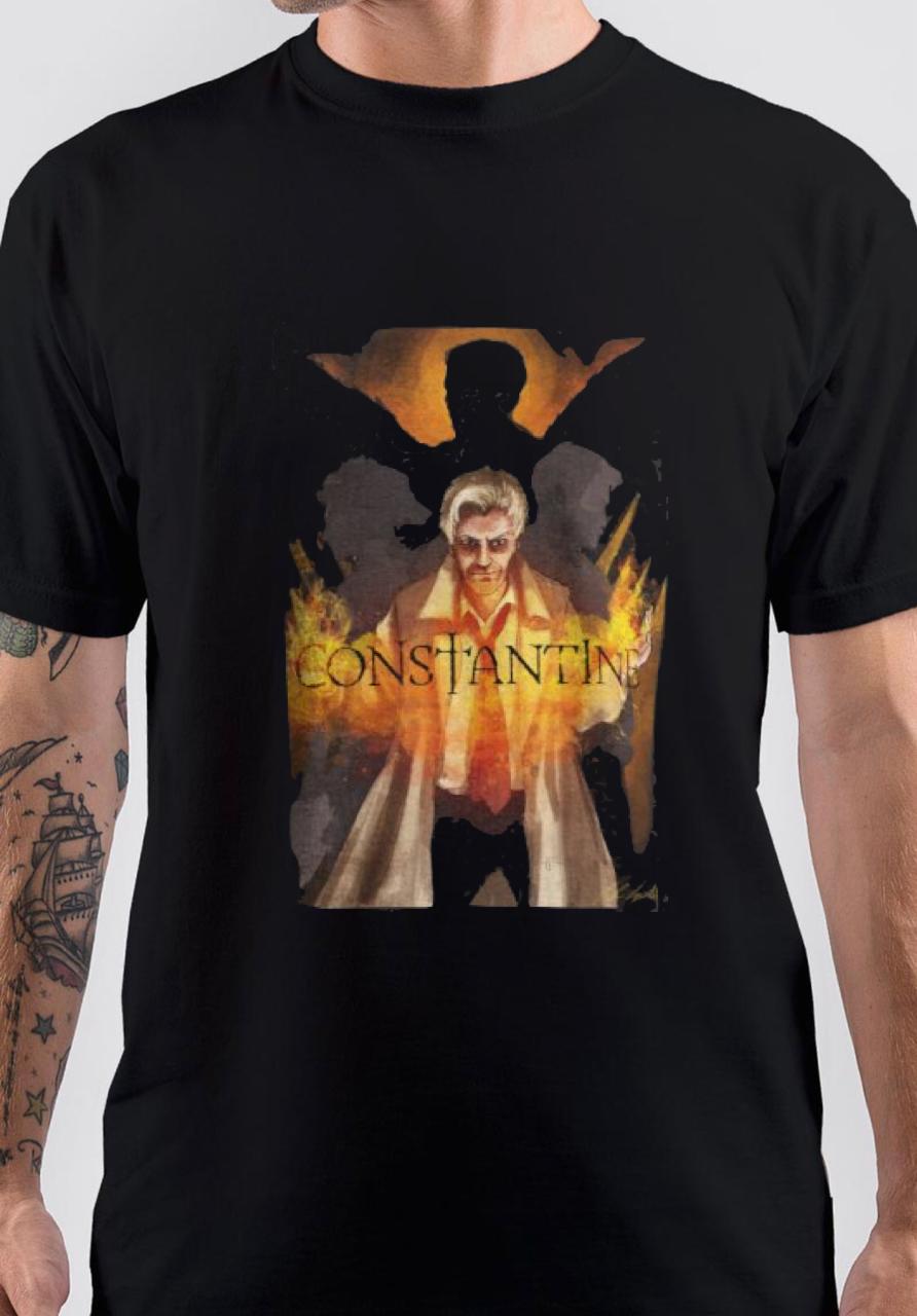 John Constantine Black T-Shirt Style001 Hoodie, Sweatshirt | CoreVibeTees.com