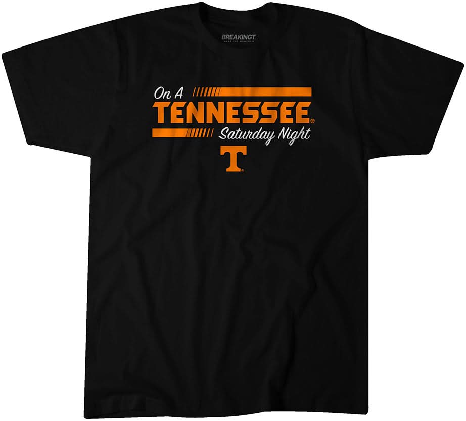 Tennessee Volunteers: On a Tennessee Saturday Night T-Shirts, Hoodie, Sweatshirt | CoreVibeTees.com (Image 1)