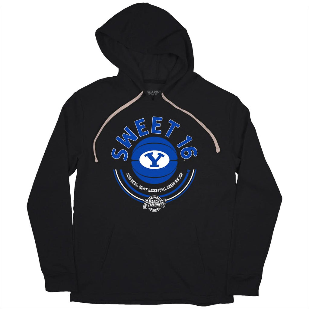 BYU Basketball: 2025 Sweet Sixteen T-Shirts, Hoodie, Sweatshirt | CoreVibeTees.com (Image 2)