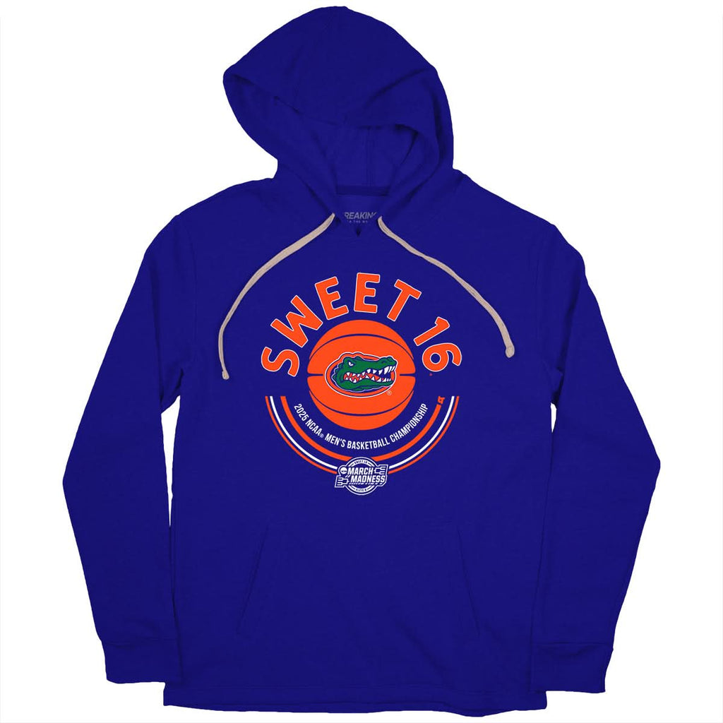 Florida Basketball: 2025 Sweet Sixteen T-Shirts, Hoodie, Sweatshirt | CoreVibeTees.com (Image 2)