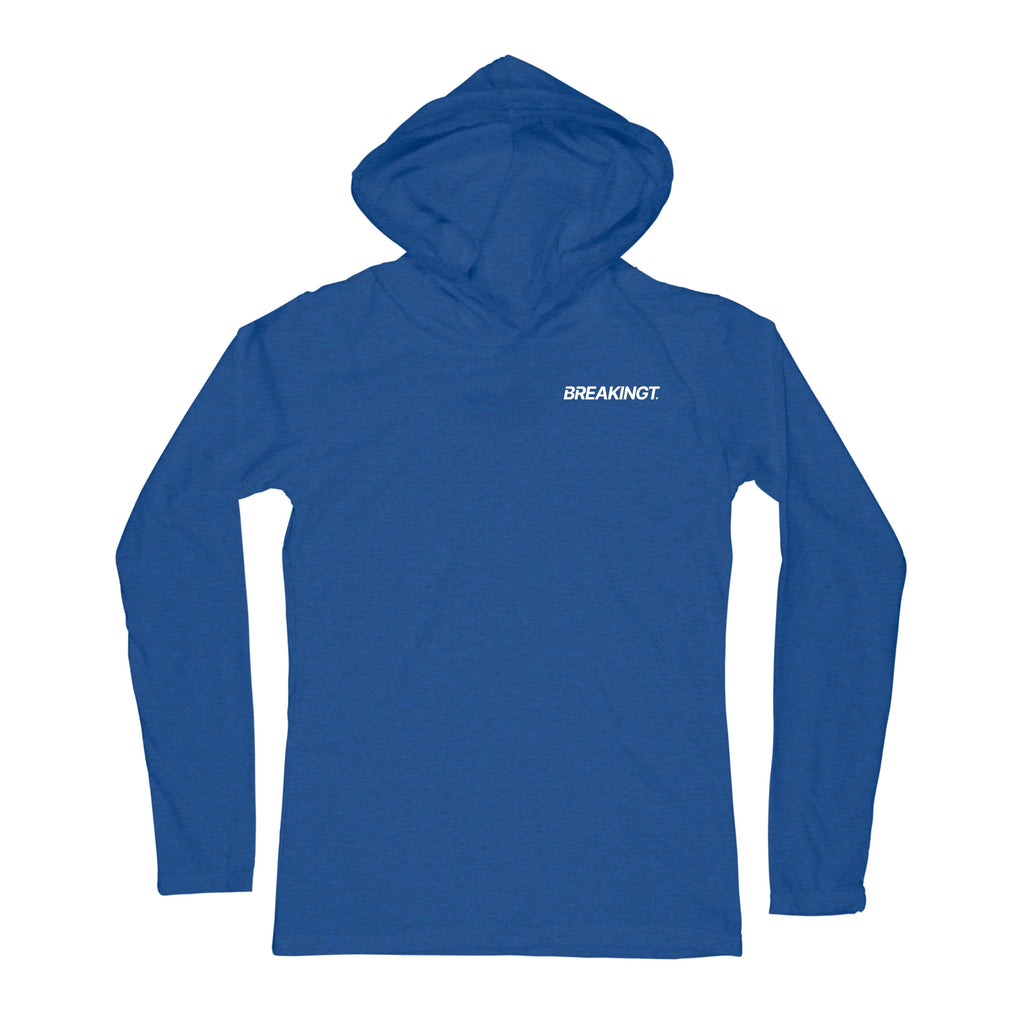 BreakingT Lightweight Hoodie Left Chest Logo T-Shirts, Sweatshirt | CoreVibeTees.com (Image 2)