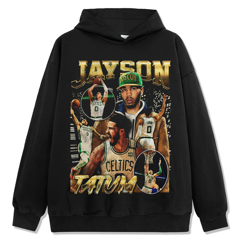 Jayson Tatum HOODIE NBA 2024 Style002 T-Shirts, Sweatshirt | CoreVibeTees.com (Image 1)