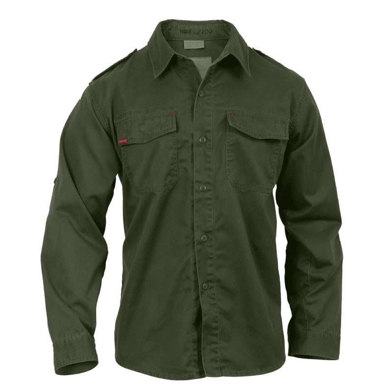 Olive Fatigue Shirt Hoodie, Sweatshirt | CoreVibeTees.com (Image 1)
