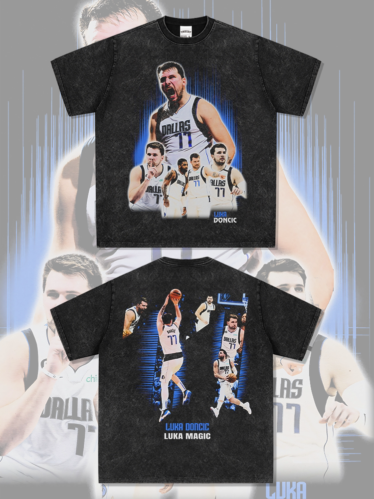 Luka Doncic Tee NBA 2024 Style001 Hoodie, Sweatshirt | CoreVibeTees.com (Image 1)