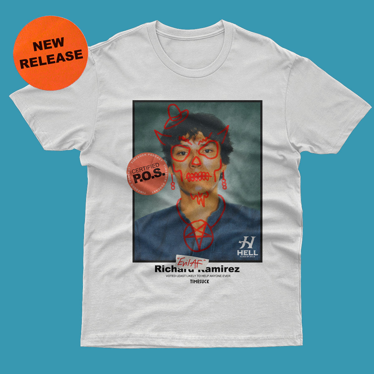 Richard Ramirez Yearbook Tee Hoodie, Sweatshirt | CoreVibeTees.com (Image 2)