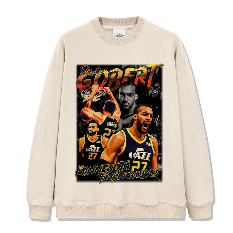 Rudy Gobert Sweatshirt NBA 2024 T-Shirts, Hoodie | CoreVibeTees.com (Image 4)