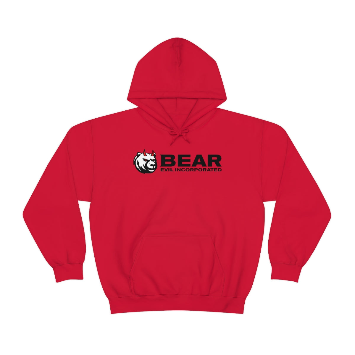 BEAR EVIL Hooded Sweatshirt T-Shirts, Hoodie | CoreVibeTees.com (Image 2)
