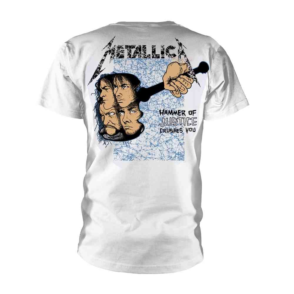 Metallica - And Justice For All (White) t-shirt Hoodie, Sweatshirt | CoreVibeTees.com (Image 2)