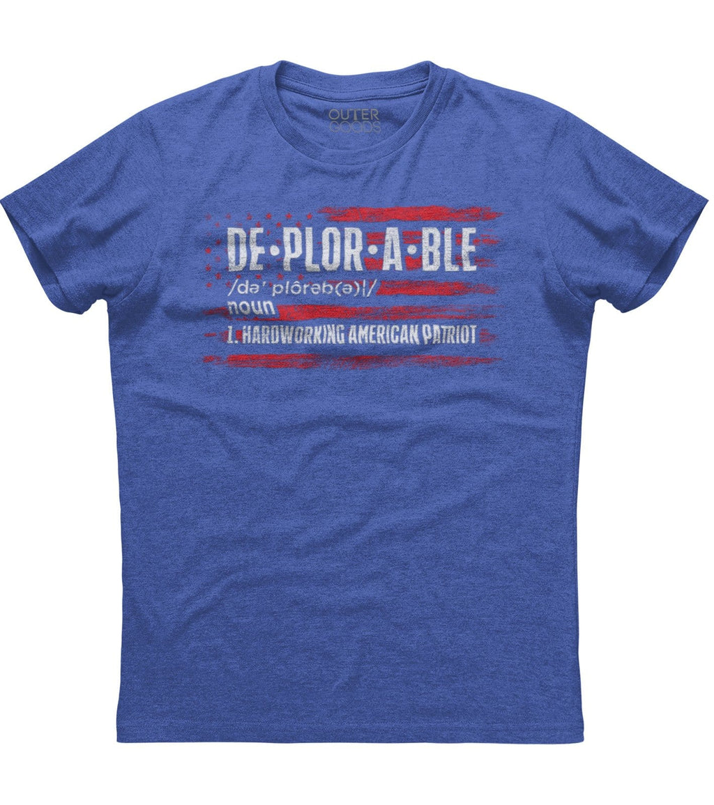 Deplorable Hardworking American Patriot T-Shirt (O) Hoodie, Sweatshirt | CoreVibeTees.com (Image 2)