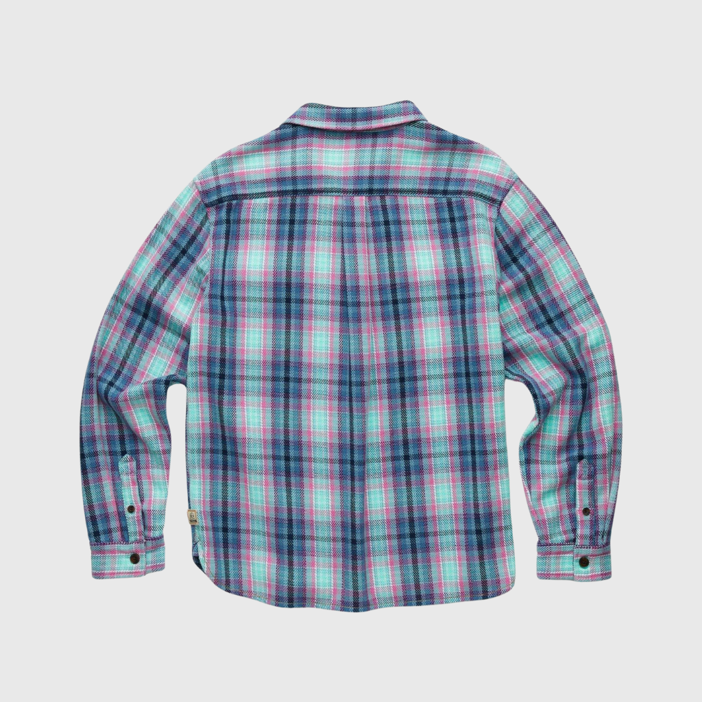 Alex Plaid Utility Overshirt- Aqua Multi T-Shirts, Hoodie, Sweatshirt | CoreVibeTees.com (Image 2)