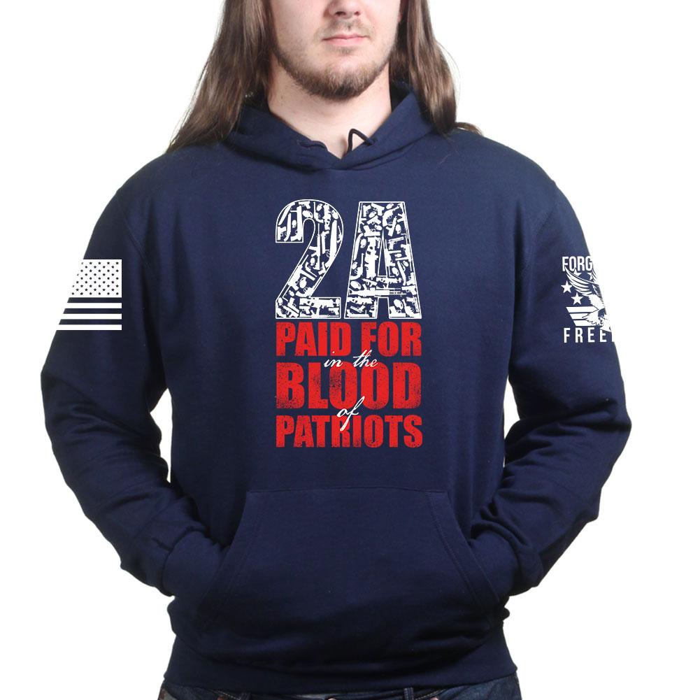 2A Paid For In Blood of Patriots Hoodie Style001 T-Shirts, Sweatshirt | CoreVibeTees.com (Image 4)