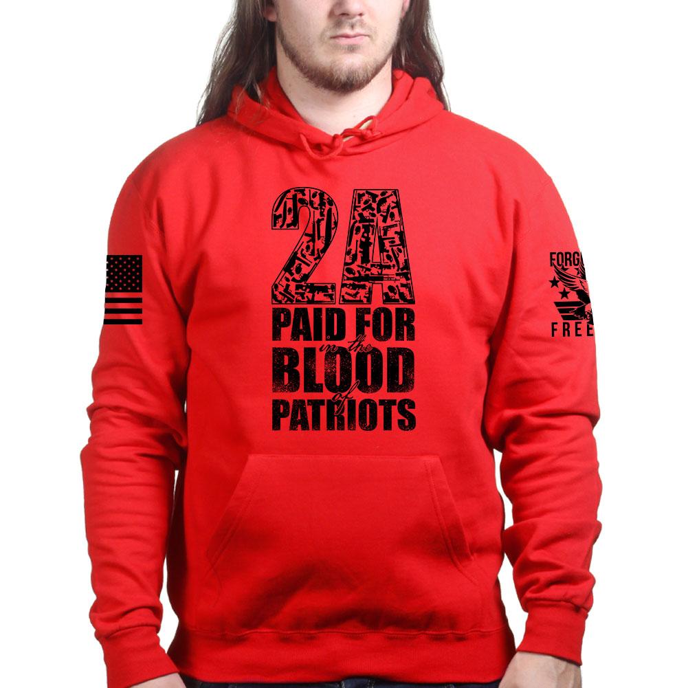 2A Paid For In Blood of Patriots Hoodie Style001 T-Shirts, Sweatshirt | CoreVibeTees.com (Image 5)