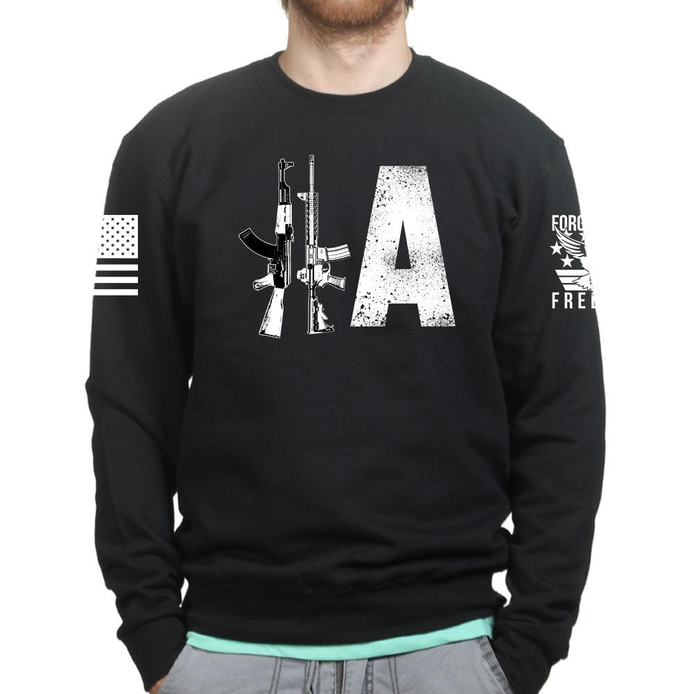 2A Rifles Sweatshirt T-Shirts, Hoodie | CoreVibeTees.com (Image 1)