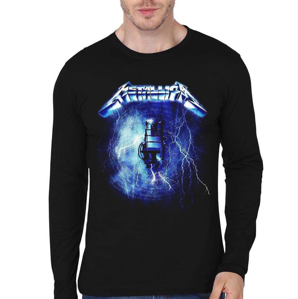 Metallica Long Sleeve T-Shirt Hoodie, Sweatshirt | CoreVibeTees.com