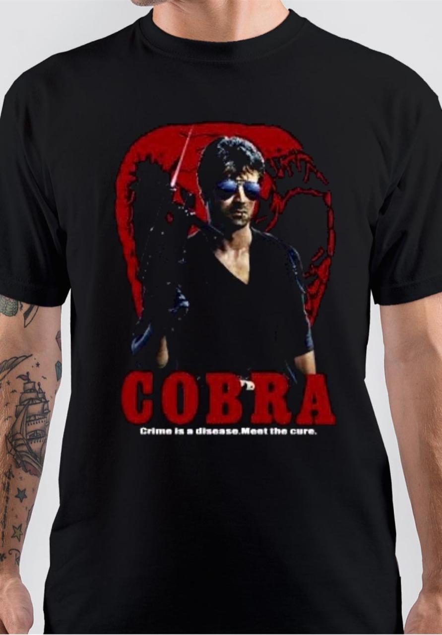 Cobra Silvester Stallone T-Shirt Hoodie, Sweatshirt | CoreVibeTees.com