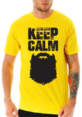 Keep Calm Beard Yellow T-Shirt Hoodie, Sweatshirt | CoreVibeTees.com