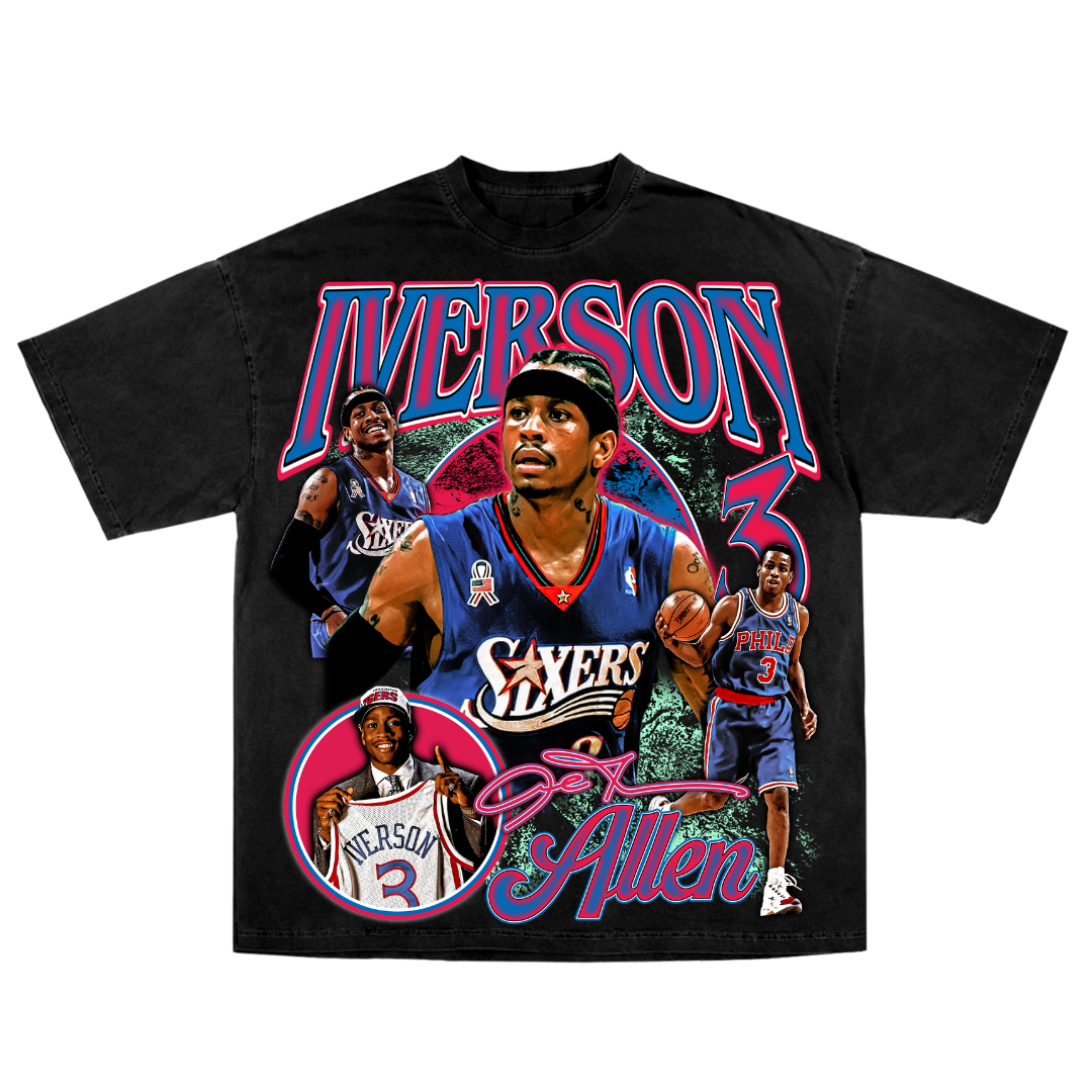 Iverson "The Answer" Tee Hoodie, Sweatshirt | CoreVibeTees.com (Image 1)