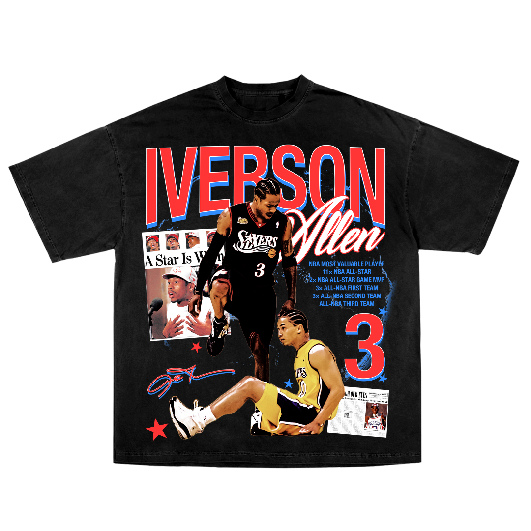 Iverson "Stepover" Tee Hoodie, Sweatshirt | CoreVibeTees.com (Image 3)
