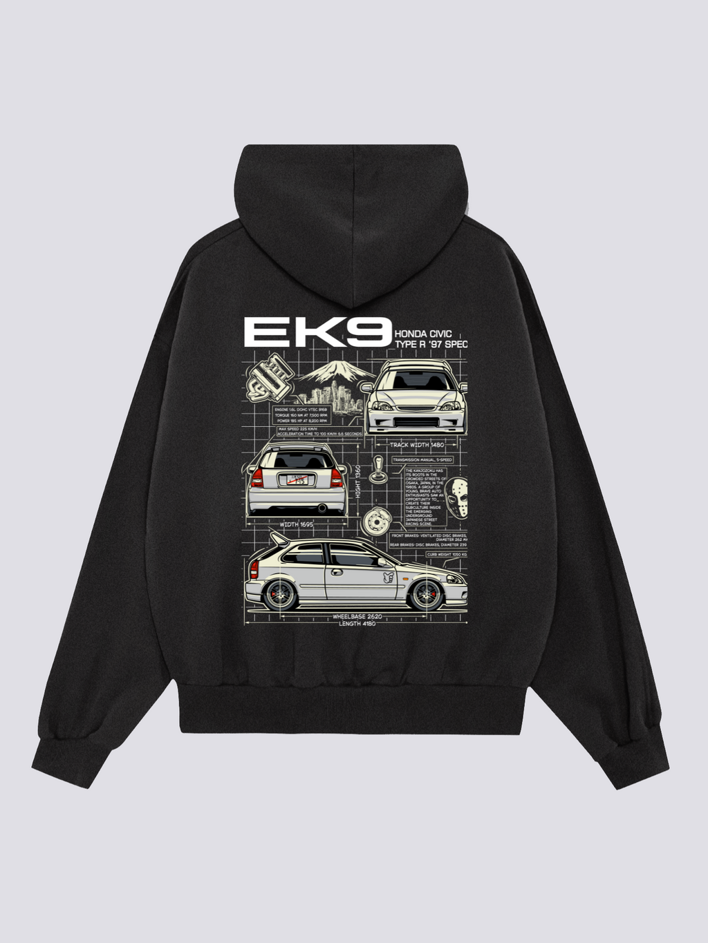 Civic Project Hoodie T-Shirts, Sweatshirt | CoreVibeTees.com (Image 3)