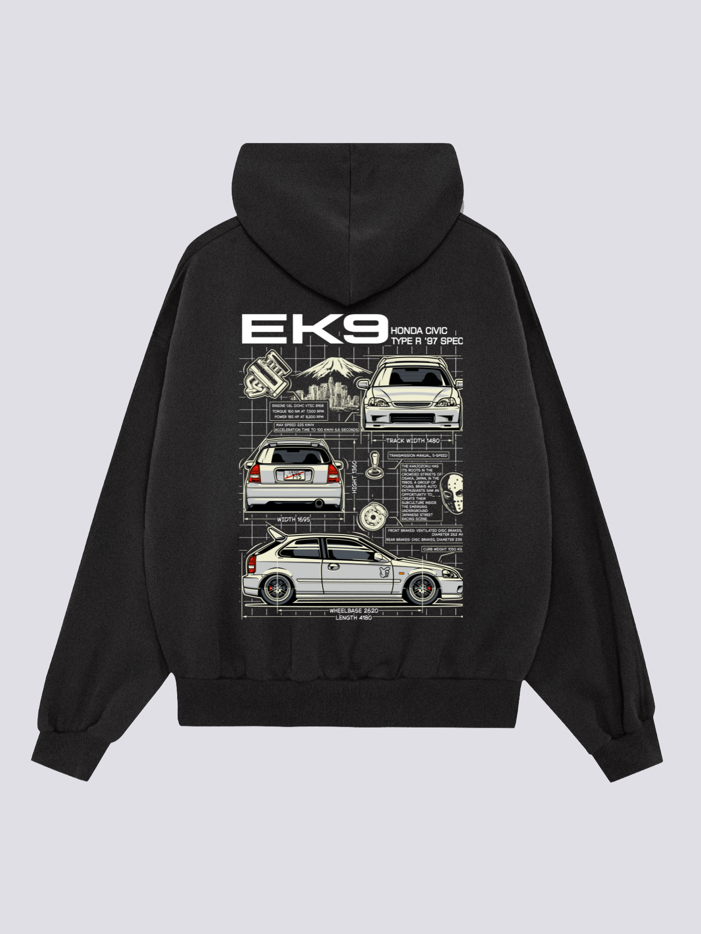 Civic Project Hoodie T-Shirts, Sweatshirt | CoreVibeTees.com (Image 3)