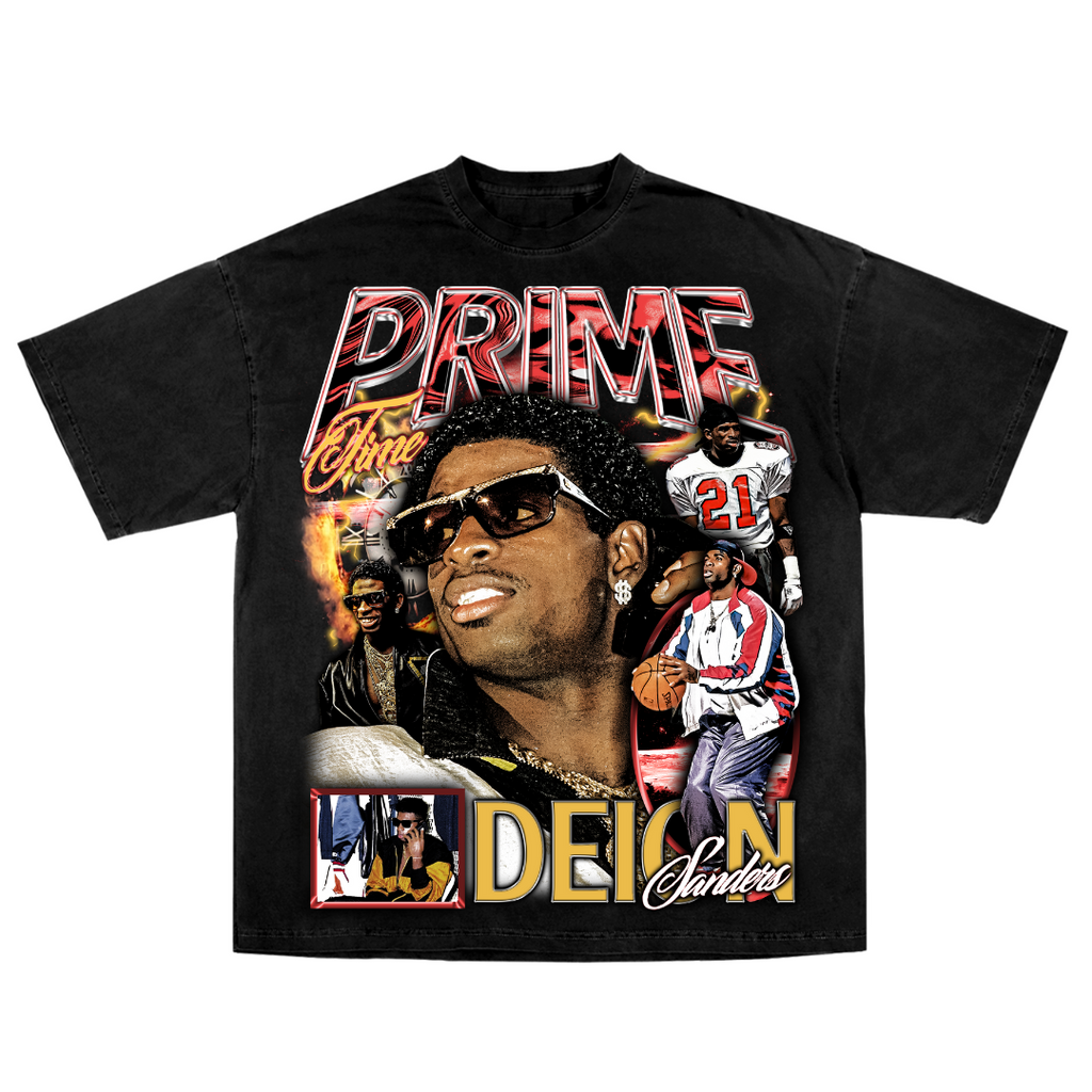 Deion "Prime Time" Tee Hoodie, Sweatshirt | CoreVibeTees.com (Image 1)