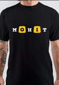 Mohit Black T-Shirt Hoodie, Sweatshirt | CoreVibeTees.com