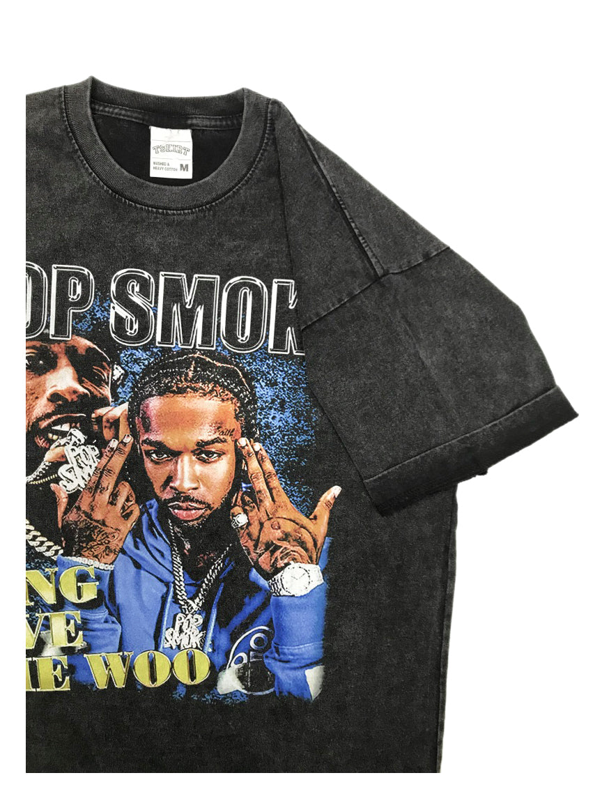 Long Live The Woo By Popsmoke TEE Hoodie, Sweatshirt | CoreVibeTees.com (Image 4)