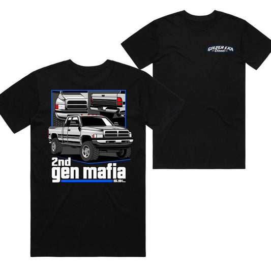 2nd Gen Mafia Tee - Graphic Truck, Stylish Car Merch for Automotive Enthusiasts, Gift for Lover Car